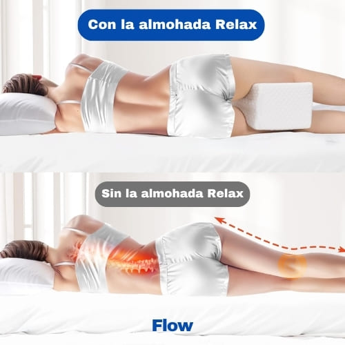 Almohada Relax - Alivio dolor de espalda y rodillas