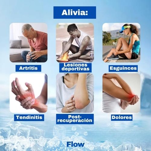 GeFit Pro - 6 usos en 1 - Gel frio/calor + Muñequera Gen de regalo