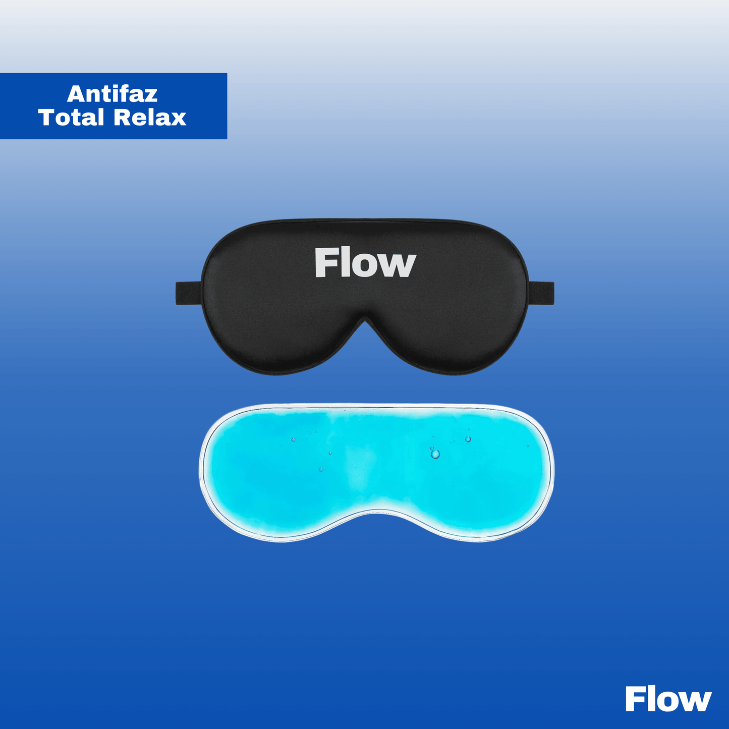 Antifaz Total Relax - Caliente/Frio Reduce Fiebre Dolores de Cabeza y Migrañas