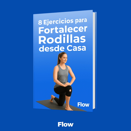 E-Book 8 ejercicios para fortalecer rodillas desde casa