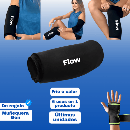 GeFit Pro - 6 usos en 1 - Gel frio/calor + Muñequera Gen de regalo