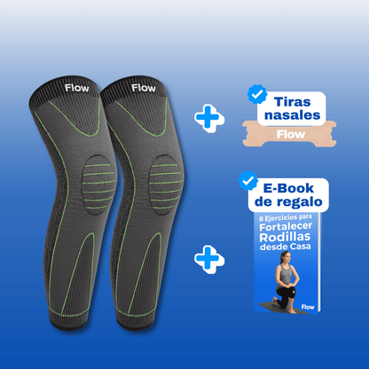 Rodillera Pro Step - Tecnología 360° de compresión para aliviar, proteger y potenciar tus rodillas